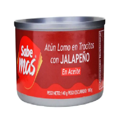 Atun Sabemas Troci Jalapeño Aceite140gr